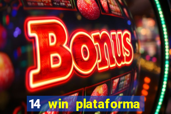 14 win plataforma de jogos